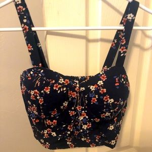 Cherry Blossom Crop Top